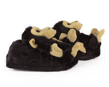 Load image into Gallery viewer, Black Monkey Slippers