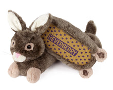 Load image into Gallery viewer, Brown Bunny Rabbit Slippers Bottom View