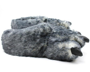Wolf Paw Slippers Side View