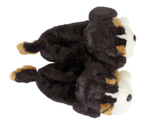 Load image into Gallery viewer, Bernese Mountain Dog Slippers Top View