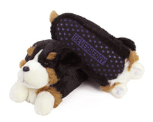 Load image into Gallery viewer, Bernese Mountain Dog Slippers Bottom View
