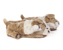 Load image into Gallery viewer, Bulldog Animal Slippers Side View
