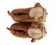 Load image into Gallery viewer, Bulldog Slippers Top View

