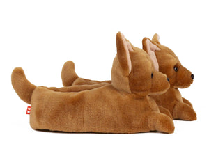 Chihuahua Dog Slippers Side View