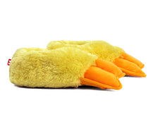 Load image into Gallery viewer, Duck Feet Slippers Side View