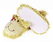 Load image into Gallery viewer, Fuzzy Poodle Slippers Bottom View