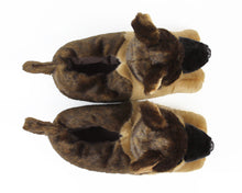 Load image into Gallery viewer, German Shepherd Slippers Top View