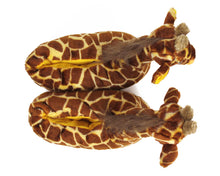 Load image into Gallery viewer, Giraffe Slippers Top View