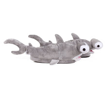 Load image into Gallery viewer, Hammerhead Shark Slippers Side View
