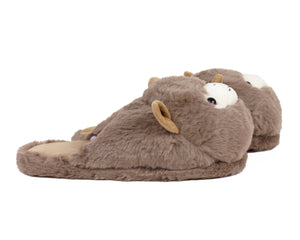 Llama Slippers Side View