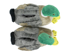 Load image into Gallery viewer, Mallard Duck Slippers Top View