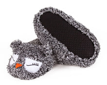 Load image into Gallery viewer, Owl Slippers Bottom View