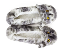 Load image into Gallery viewer, Owl Sock Slippers Top View