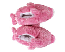Load image into Gallery viewer, Pink Dolphin Slippers Top View