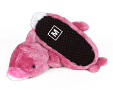 Load image into Gallery viewer, Pink Dolphin Slippers Bottom View