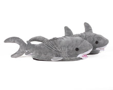 Load image into Gallery viewer, Shark Animal Slippers Side View
