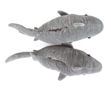 Load image into Gallery viewer, Shark Animal Slippers Top View
