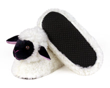 Load image into Gallery viewer, Sheep Slippers Bottom View