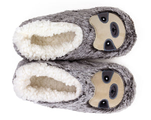 Sloth Sock Slippers Top View