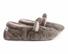 Load image into Gallery viewer, Snuggle Bunny Sock Slippers Side View

