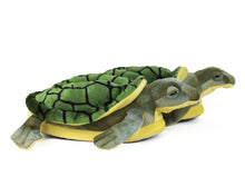 Load image into Gallery viewer, Turtle Slippers Side View
