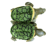 Load image into Gallery viewer, Turtle Slippers Top View
