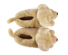 Load image into Gallery viewer, Yellow Labrador Dog Slippers Top View