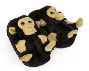 Black Monkey Slippers