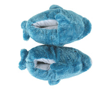 Load image into Gallery viewer, Blue Dolphin Slippers Top View
