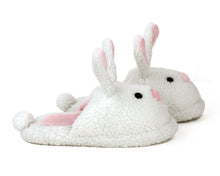 Load image into Gallery viewer, Side view of pair of Classic Bunny Slippers

