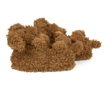 Load image into Gallery viewer, side view of doodle dog slippers
