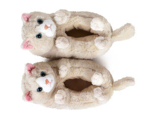 Pair of Kitty Cat Slippers top view
