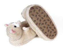 Load image into Gallery viewer, Pair of Kitty Cat Slippers bottom view
