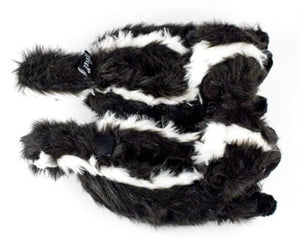 Skunk Slippers Top View