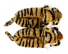 Load image into Gallery viewer, Tiger Slippers Top View
