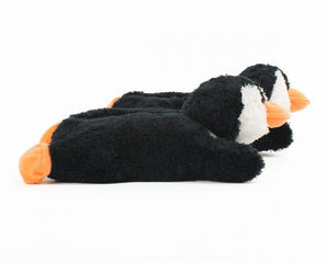 Cozy Penguin Slippers Side View