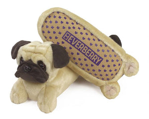 Pug Slippers Bottom View