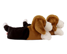 Load image into Gallery viewer, Beagle Slippers Side View
