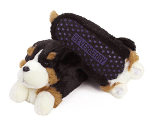 Bernese Mountain Dog Slippers Bottom View
