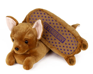 Chihuahua Dog Slippers Bottom View