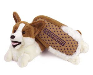 Corgi Dog Slippers Bottom View