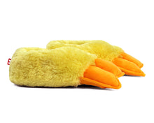 Load image into Gallery viewer, Duck Feet Slippers Side View

