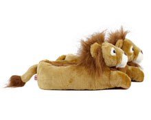 Load image into Gallery viewer, Lion Slippers Side View
