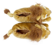 Load image into Gallery viewer, Lion Slippers Top View
