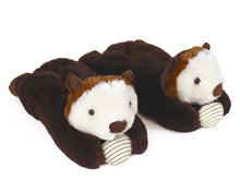 Load image into Gallery viewer, Otter Slippers 3/4 View
