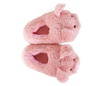 Load image into Gallery viewer, Piggy Slippers Top View
