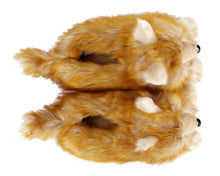 Load image into Gallery viewer, Pomeranian Dog Slippers Top View
