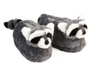 Raccoon Slippers 3/4 View