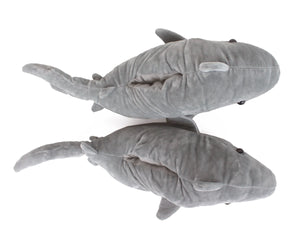 Shark Animal Slippers Top View