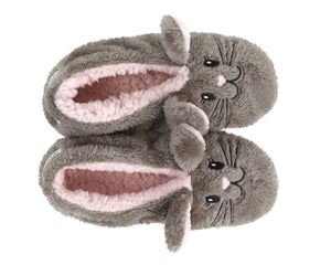 Snuggle Bunny Sock Slippers Top View